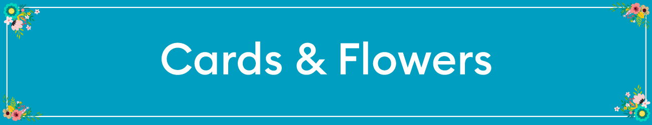 Banner - Cards & Flowers